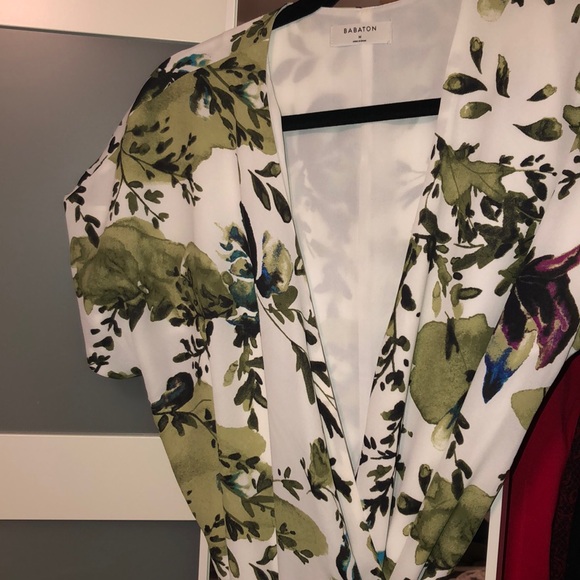 Aritzia Babaton Wrap Dress - Picture 2 of 4